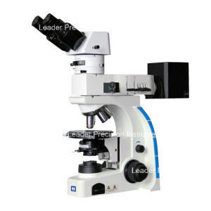 Binoculaire het Polariseren Microscoop L.P.-202 voor neemt en onderzoekt de kwestie waar die doube brekingseigenschappen hebben